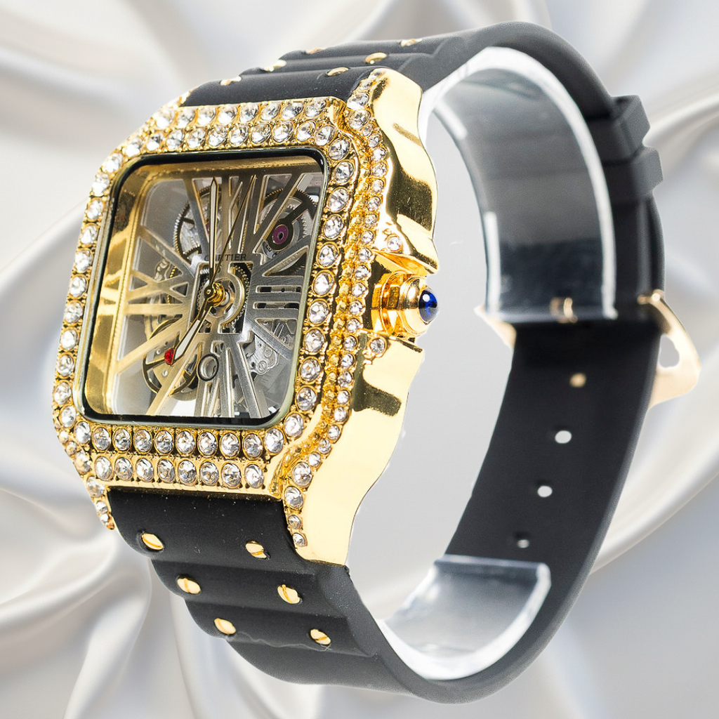 Cartier Santos Skeleton con Diamantes™