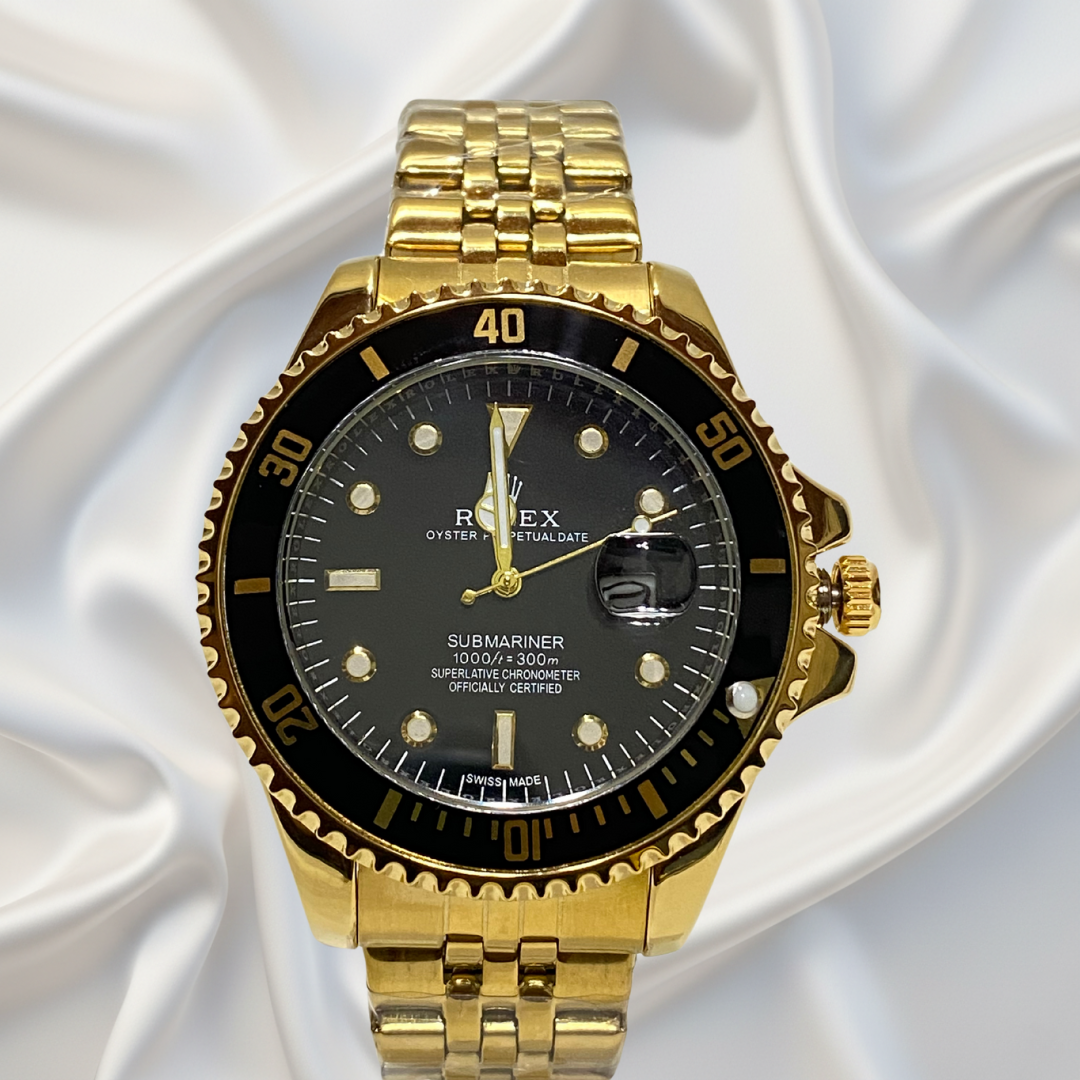 Rolex Submariner Dorado Negro™