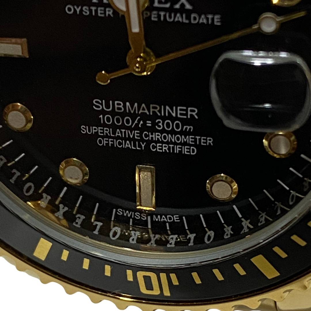 Rolex Submariner Dorado Negro™
