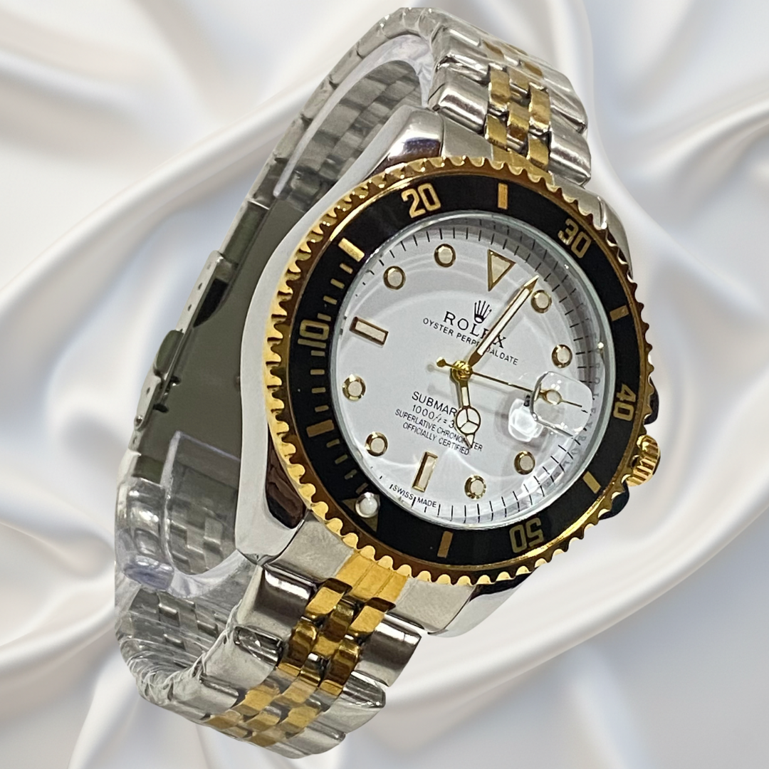 Rolex Submariner Dos Tonos Blanco™